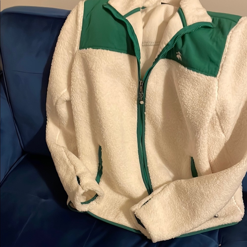 Brooks Brothers Green and White Performance Jacket - Picture 3 of 7